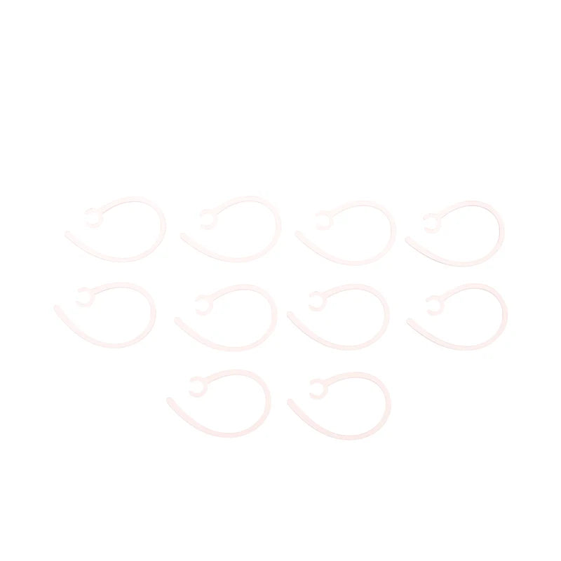 10Pcs Universal Bluetooth Headset Earhooks 6MM Hanger Accessories Hook Loop Universal Caps Ear Ear Ear Clip Hooks