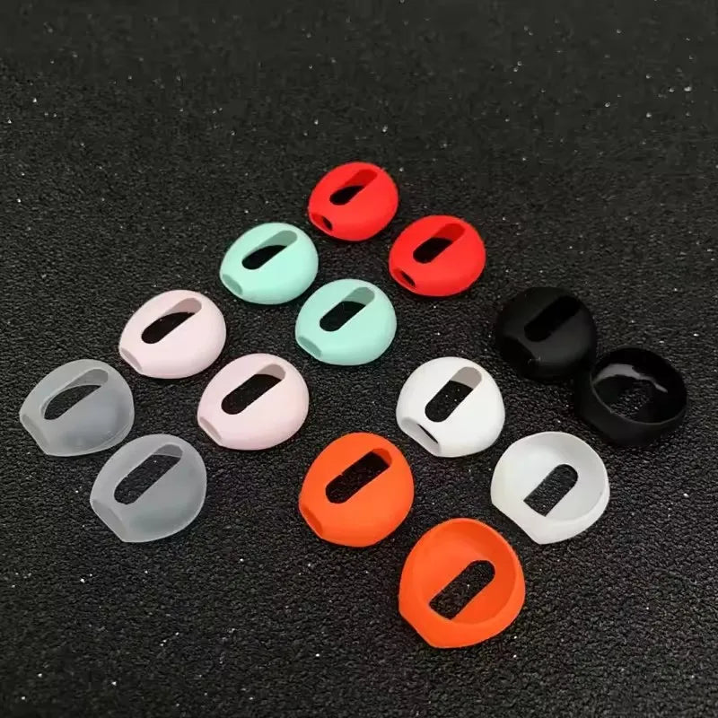 1pair Ear Pads For Airpods Free Buds3 Pro Wireless Bluetooth Iphone Earphones Silicone Ear Caps Earphone Case Earpads Eartips