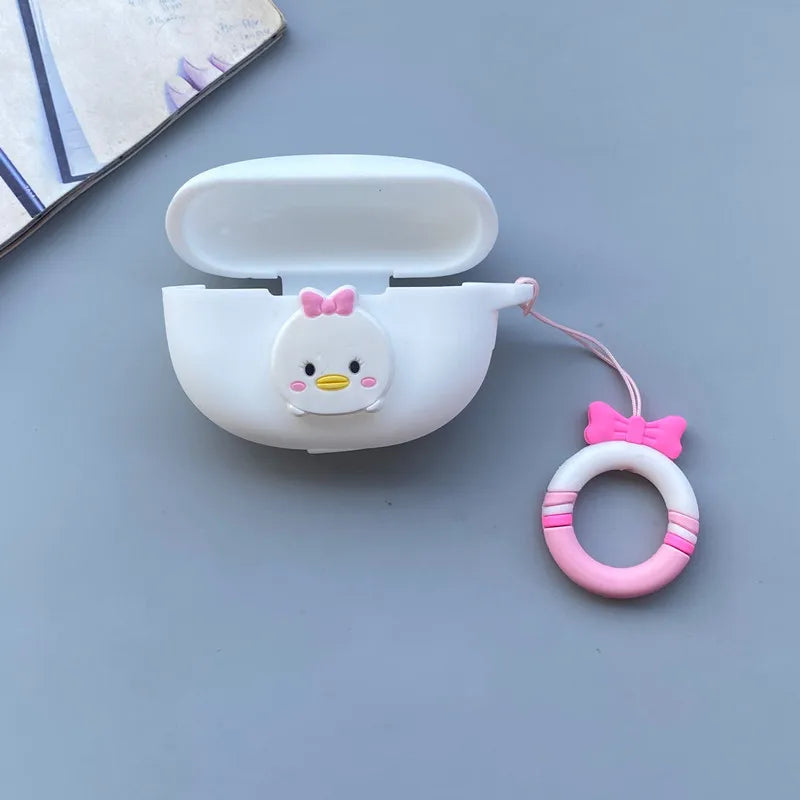 Cartoon Silicone Case For Redmi Buds 5 Pro Bluetooth Wireless Earphones Protective Sleeve Cover For Xiaomi Redmi Buds 5 Pro