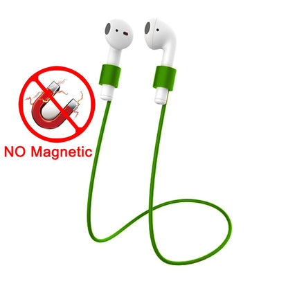 Magnetic Anti-Lost Silicone Earphone Neck Rope For AirPods 1 2 3 Pro Wireless Bluetooth Headphone Neck Strap Cord String Lanyard