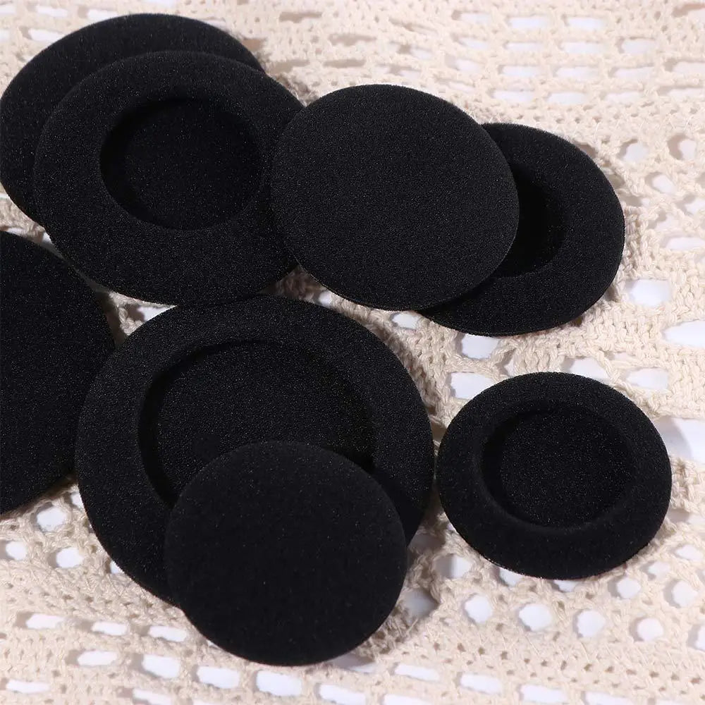 Foam Ear Pads Thicken Sponge Replacement Cushions Cover Earphones for Headphones 35/40/45/50/55/60/65MM  Earplugs Cap Protection