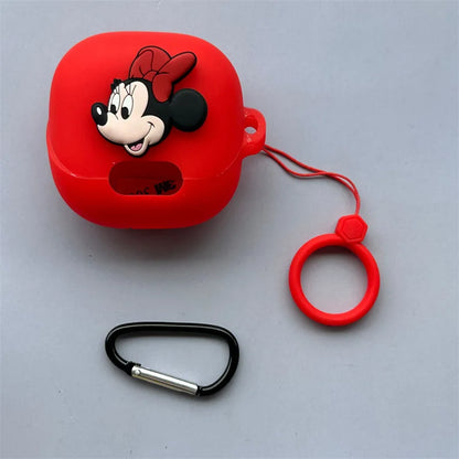 For (MI)Xiaomi Buds 5 ProTrue Wireless Bluetooth Earphone Cover DIY Cartoon Silicone Anti Drop Soft Cover With Hook