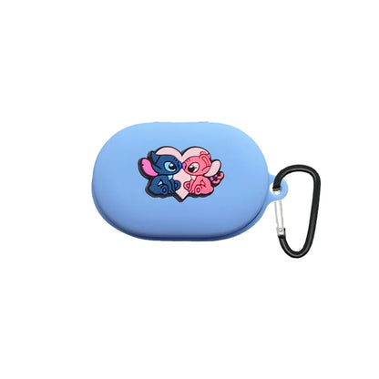 Disney cartoon Redmi Airdots protective case with hook suitable for Xiaomi Mi Redmi Airdots 1/2 Airdotse earphone charging case