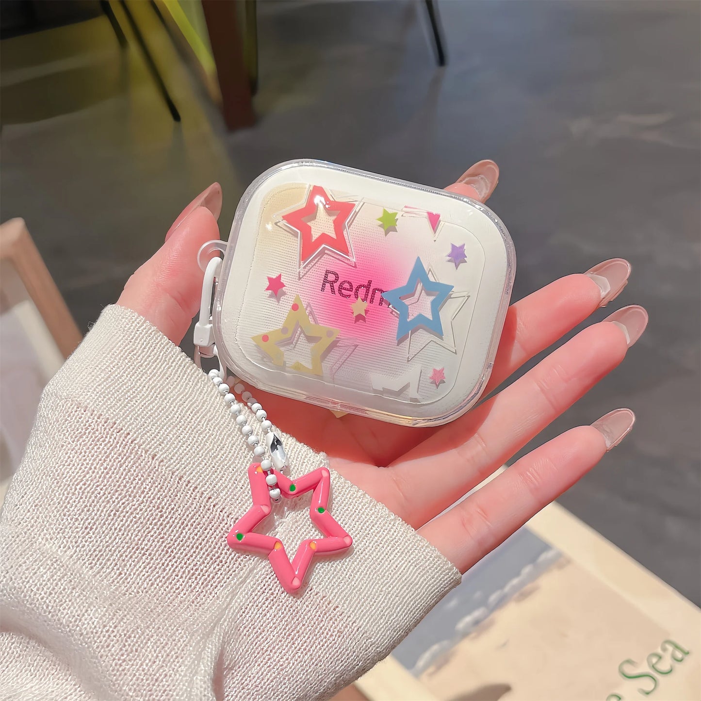 3D Cartoon Transparent For Redmi Buds 6 7S Case Cute Puppy Earphone Shockproof Soft Shell Protective Sleeve Cover