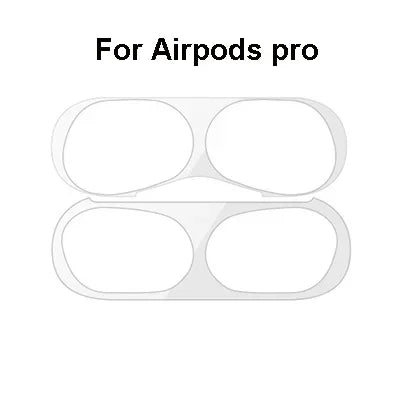 Dust-proof Scratchproof Sticker For AirPods 1 2 Sticker Dust Guard Protective Earphone Film For Apple AirPods 2 1 Cover Stickers