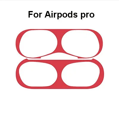 Dust-proof Scratchproof Sticker For AirPods 1 2 Sticker Dust Guard Protective Earphone Film For Apple AirPods 2 1 Cover Stickers