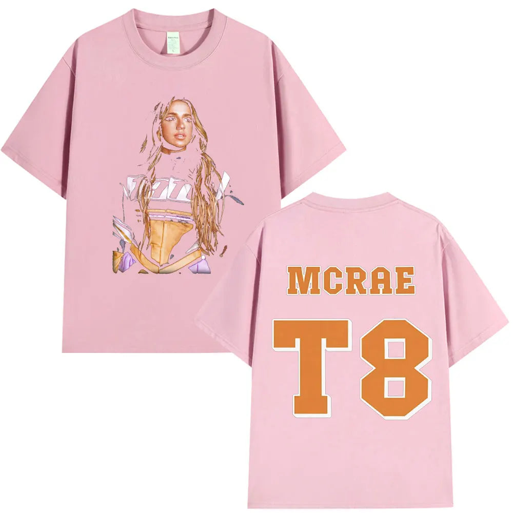 Tate McRae T8 So Close To What 2025 Album T-shirt Fans Gift Men Women Harajuku Cotton Short Sleeve T-shirts Summer Tee Shirt