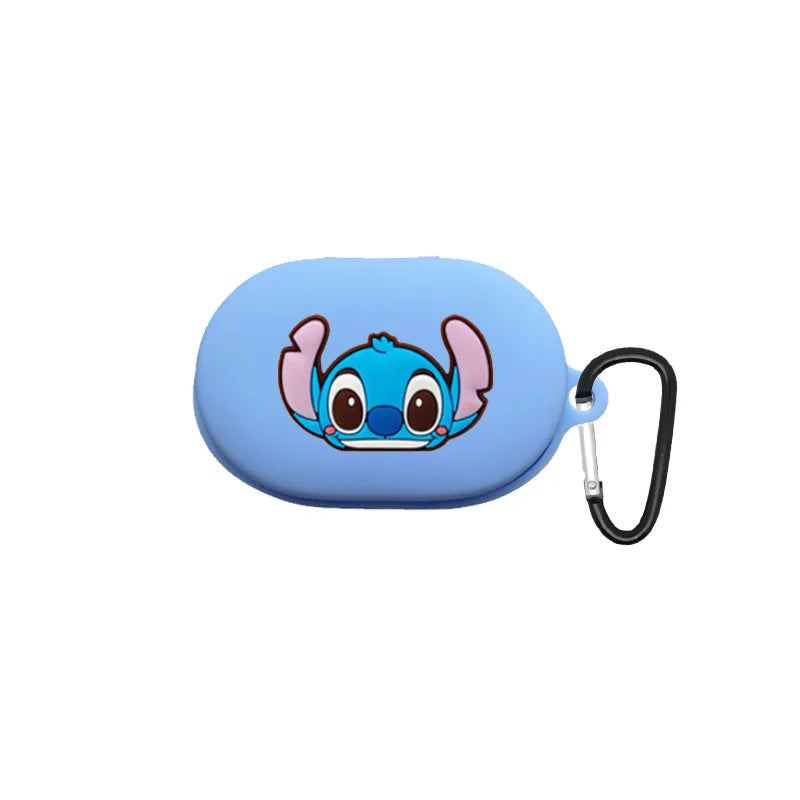 Disney cartoon Redmi Airdots protective case with hook suitable for Xiaomi Mi Redmi Airdots 1/2 Airdotse earphone charging case