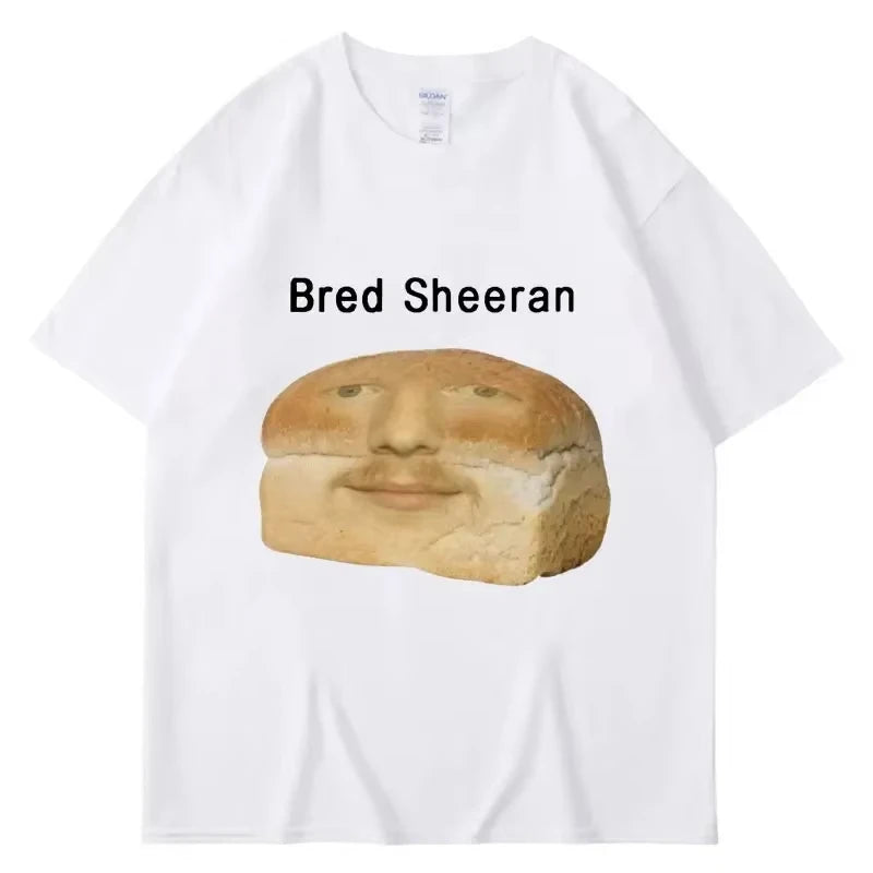 Humorous Creative Short Sleeve Funny Emoji Graphic Print T-shirt Men and Women Oversized Casual Spring and Summer  Street Wear