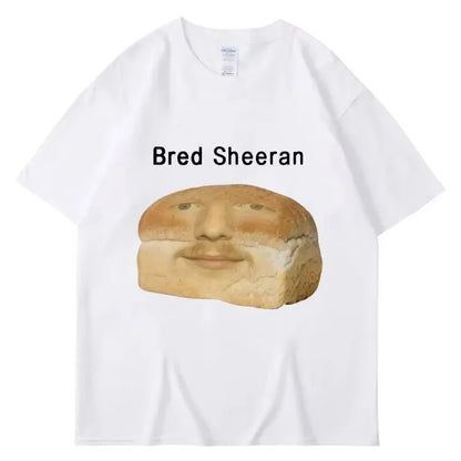 Humorous Creative Short Sleeve Funny Emoji Graphic Print T-shirt Men and Women Oversized Casual Spring and Summer  Street Wear