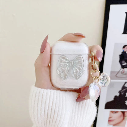 Buttery Soft Case with Keychain For AirPods 4 Airpods 3 2 1 pro 2nd Wireless Earphone Accessories Headphone Box Cover