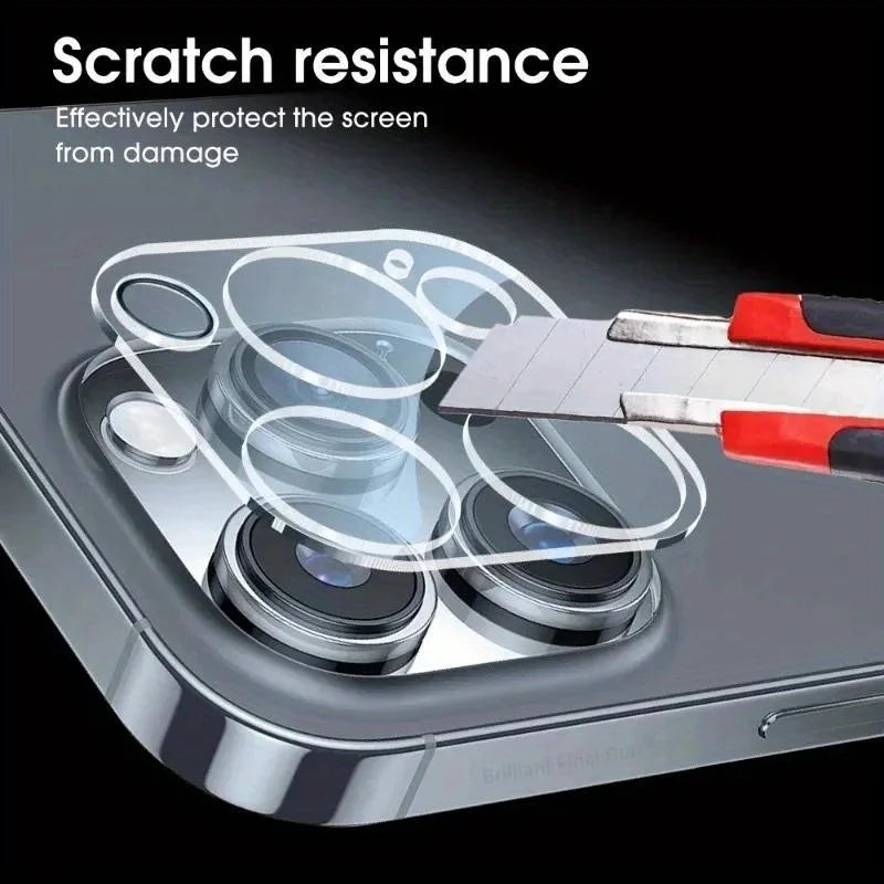 5PCS Camera Lens Protector Glass for IPhone 12 13 14 15 16 Pro Max 12 13 Mini for IPhone 14 15 Plus Tempered Glass