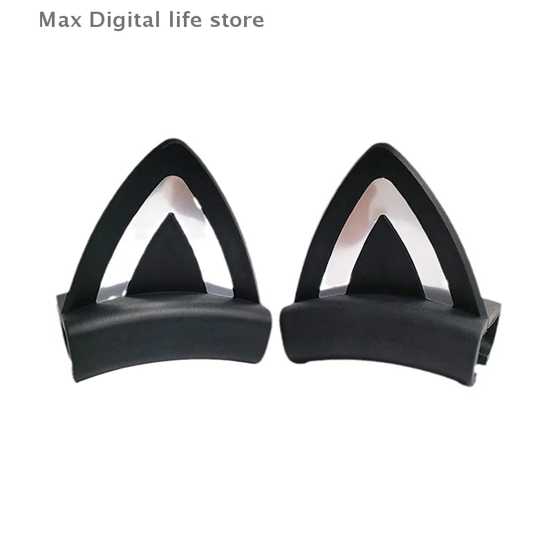 2 Pieces Cat Ear For Earphone Gaming Headsets Attachment Stereo Headset Decoration Lightweight Silicone Pendant