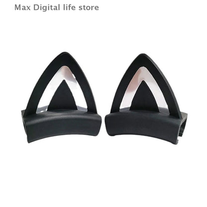 2 Pieces Cat Ear For Earphone Gaming Headsets Attachment Stereo Headset Decoration Lightweight Silicone Pendant