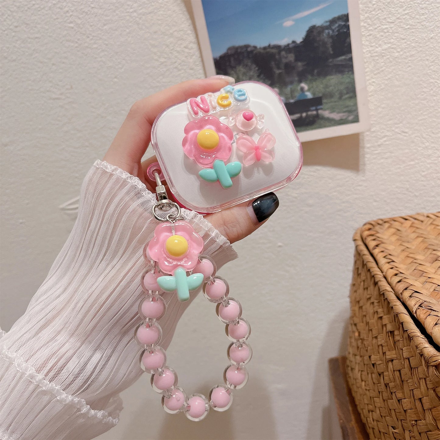 3D Cartoon Transparent For Redmi Buds 6 7S Case Cute Puppy Earphone Shockproof Soft Shell Protective Sleeve Cover