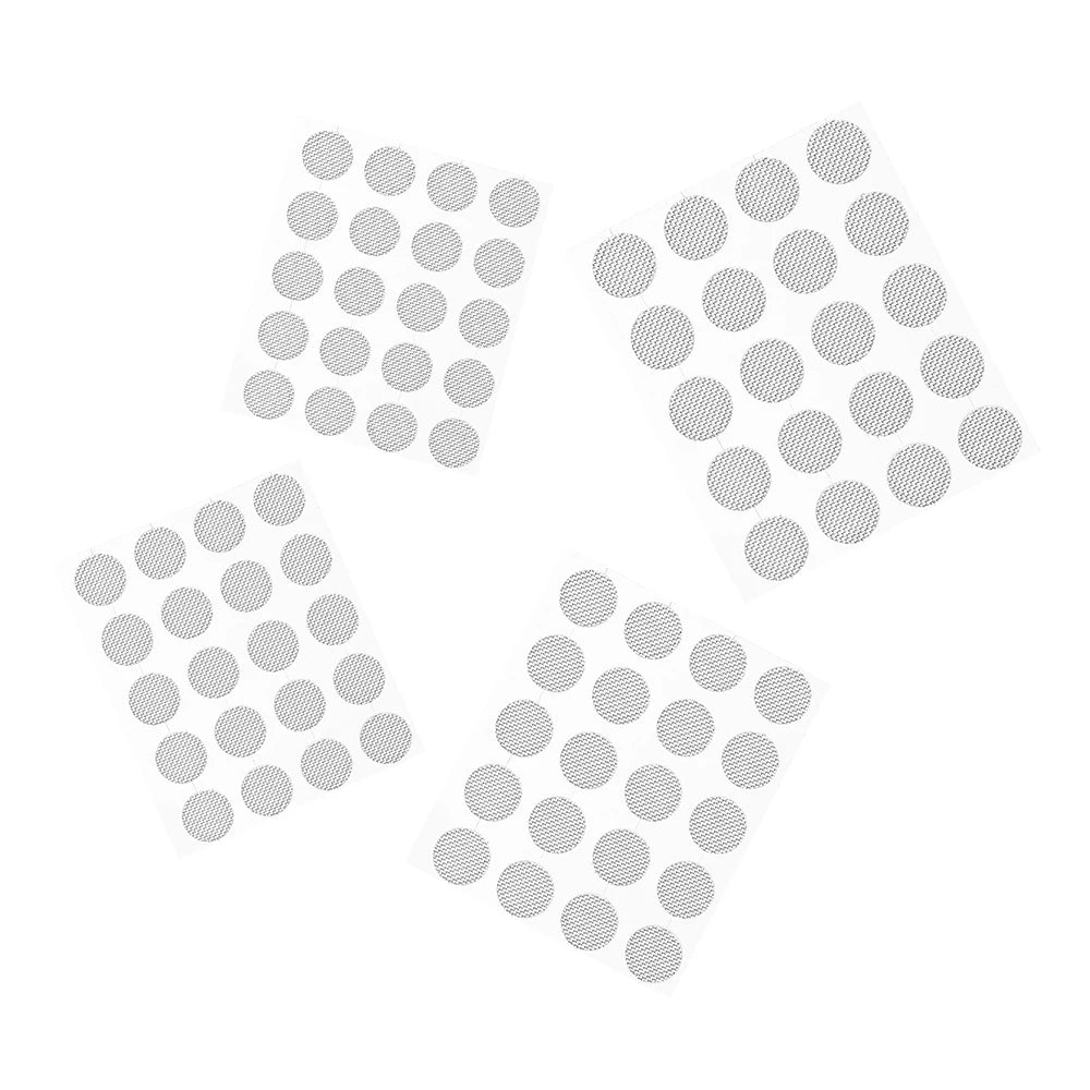 20Pcs/Set Dust Network Shell Steel Mesh 4mm 4.2mm 4.7mm 5mm Self-adhere In-ear Headphones Filter Screen Replacements Accessories