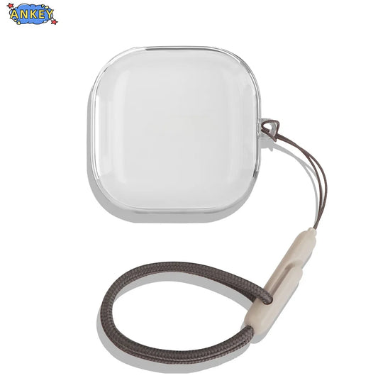 for Baseus Bowie E20 E19 E18 E18B E16 Case Soft Clear TPU Shockproof Protective Cover Accessories with Lanyard