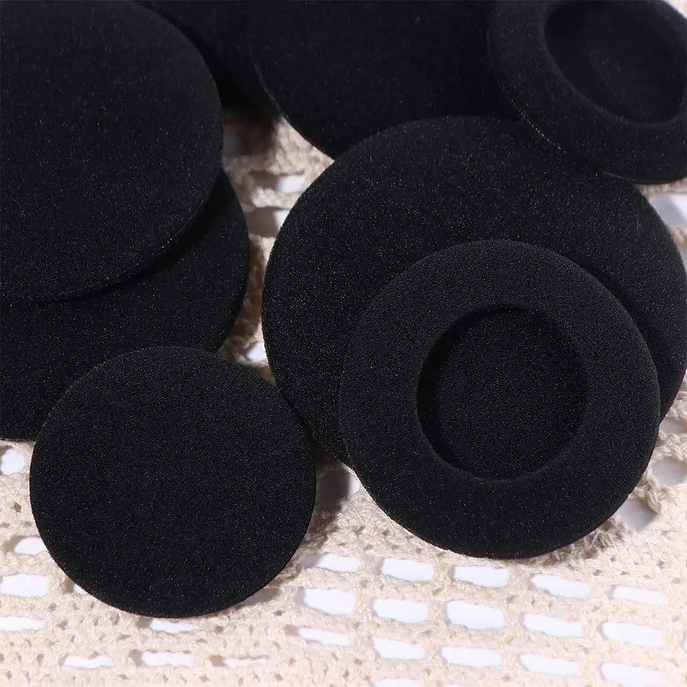 Foam Ear Pads Thicken Sponge Replacement Cushions Cover Earphones for Headphones 35/40/45/50/55/60/65MM  Earplugs Cap Protection
