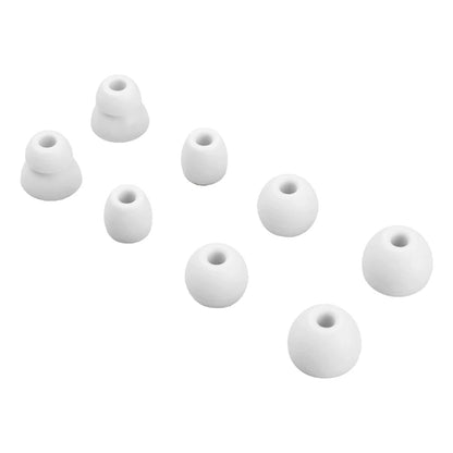 4Pairs Soft Silicone Earbuds Earphone Tips Earplug Cover for Beats Flex / Beats X / Powerbeats Pro Headphone Eartips replacement
