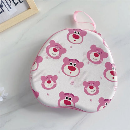 Cartoon Disney Headphone Case for AirPods Max Portable Smart Earphone Cover Storage Bag Travel Box for AirPods Max With Zipper
