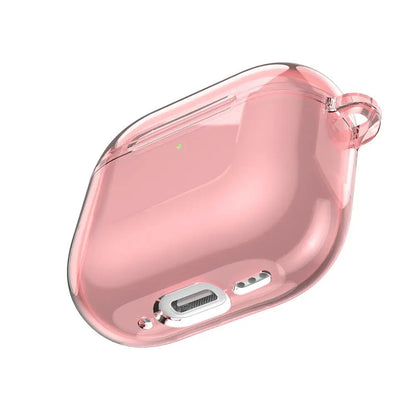 Transparent Case for AirPods 4 Wireless Bluetooth Earphone Soft TPU Clear Protective Cover with Hook for Air Pods 4 Accessories