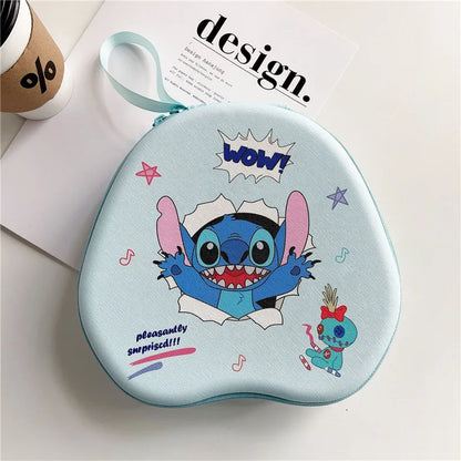 Cartoon Disney Headphone Case for AirPods Max Portable Smart Earphone Cover Storage Bag Travel Box for AirPods Max With Zipper