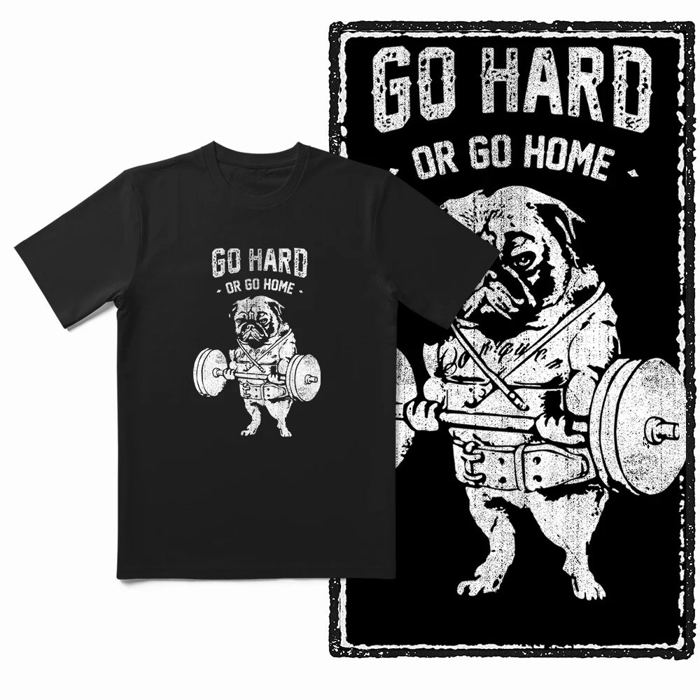 Coolmind YG Fitness Gym Cotton exclusive graphic Men's T-shirt 100% cotton large size fresh black men's new style T-shirt