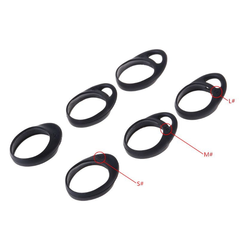 3Pair Silicone Protective Case Cover Shell Protector Kits for Samsung Gear iConX SM-R140 Bluetooth Earphones Accessories 95AF